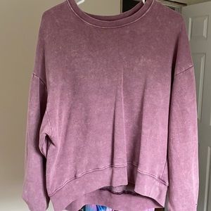 Purple Hollister Sweater